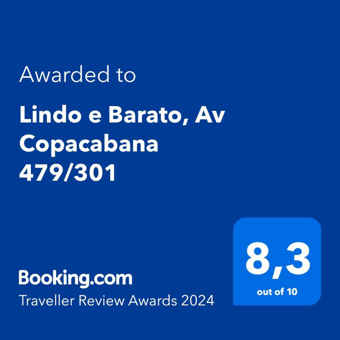 Lindo E Barato, Av Copacabana 479/301 Rio de Janeiro Ngoại thất bức ảnh